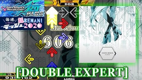 【DDR A20 PLUS】 HARD BRAIN [DOUBLE EXPERT] 譜面確認＋クラップ