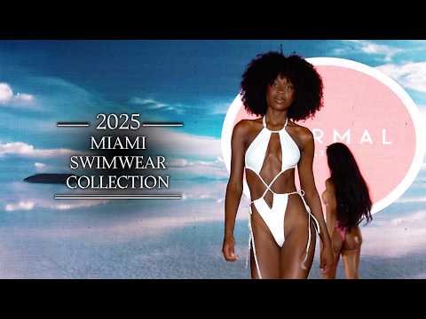 ✨ 2025 MIAMI SWIMWEAR <strong>COLLECTION</strong> ✨｜4K｜#LINGERIEㅣMiami Swim <strong>Week</strong>® -The Shows #Normal Culture