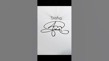Signature design of your name