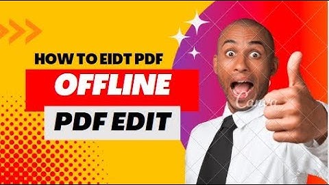 How to Edit Pdf File Offline | Edit Pdf with Nitro Pro Part 1 |