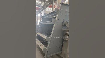 4-layer 1860 vibrating screen test machine #vibrating #screen #sand #stone #quartz #shale #jycrusher
