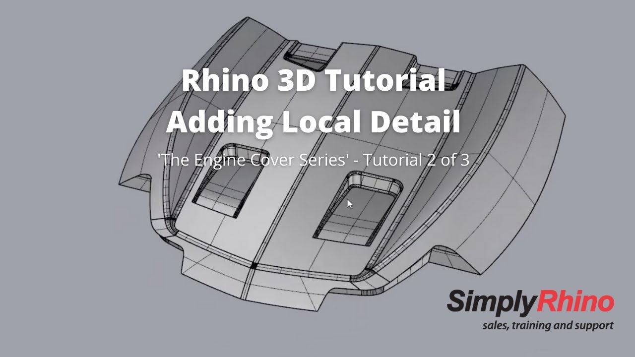 Local detail. Solidworks Tutorial Mania 2023.