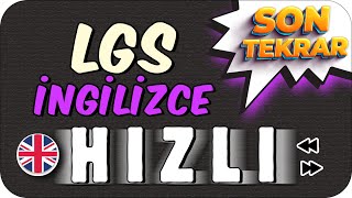 Lgs İngilizce Hızlı Son Tekrar İngi̇li̇zceyi̇ 1010 Yap