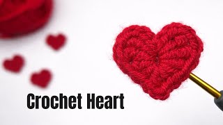 Easy Crochet Heart ❤️| 2-Minute Tutorial for Beginners screenshot 5
