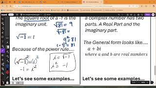 Assignment #11 Complex Numbers Profile