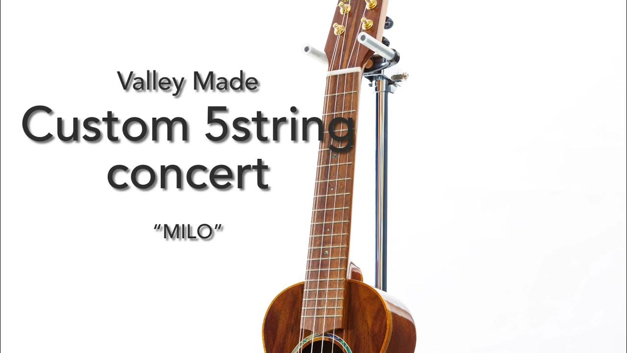 Valley Made Custom 5 String Concert [UKULELE BIRD] YouTube
