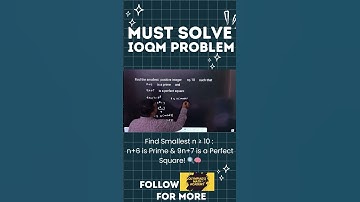 Olympiad Brain Teaser: Prime + Perfect Square Combo!
