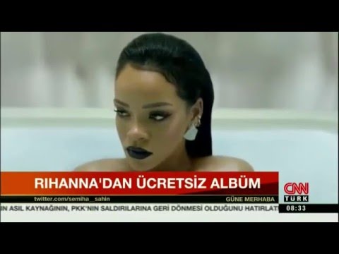 Video: Rihanna bedava albüm hediye etti