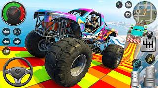 Mega Ramp Monster Car Racing 3D - Extreme Car Stunts -Android Gameplay screenshot 4
