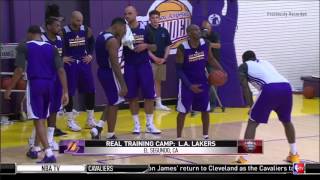 LA Lakers One Minute Zig Zag Drill screenshot 4
