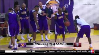 LA Lakers One Minute Zig Zag Drill