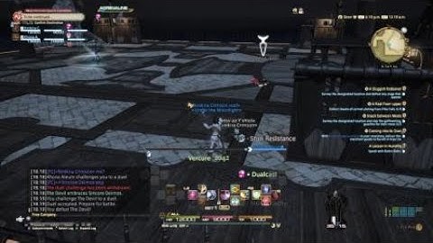 RDM vs DRK 1v1 (FFXIV)