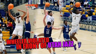 Wheeler Dunkfest Violated In Front Of Utah Jazz Isaiah Collier Jersey Retirement