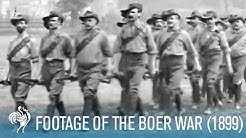 Rare War Footage from The Boer War (1899) | War Archives