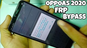 Oppo A5 2020 Cph1935 Frp Bypass Google Account Unlock l Oppo A5 2020 Cph1931 Frp Bypass Without PC