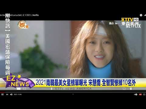 2021南韓最美女星榜單曝光 宋慧喬 全智賢慘掉10名外