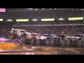 Maxd jumps over six monster jam trucks in metlife stadium