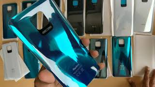 Mi Note 9 pro and 9 pro Max Back panel Replacement part PS FORTUNET #9509650401/9529839442