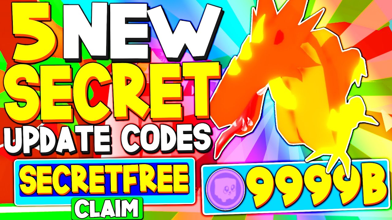 all-new-mythic-shiny-secret-pet-update-codes-in-bubble-gum-simulator-roblox-codes-youtube