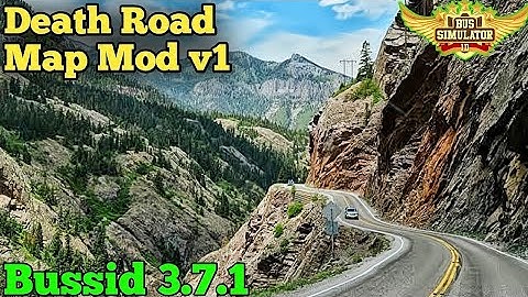 New Ooty Hill Map Mode Bussid V3.7.1 for bus simulator indonesia||Death Road||Most Dangerous map mod
