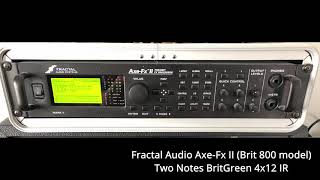 Line 6 HX Stomp vs Fractal Audio Axe-Fx II vs REAL vintage Marshall JMP 2203