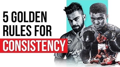 How To Be CONSISTENT | हर दिन Consistent केसे रहे (5 Rules) | Bright Bhaskar