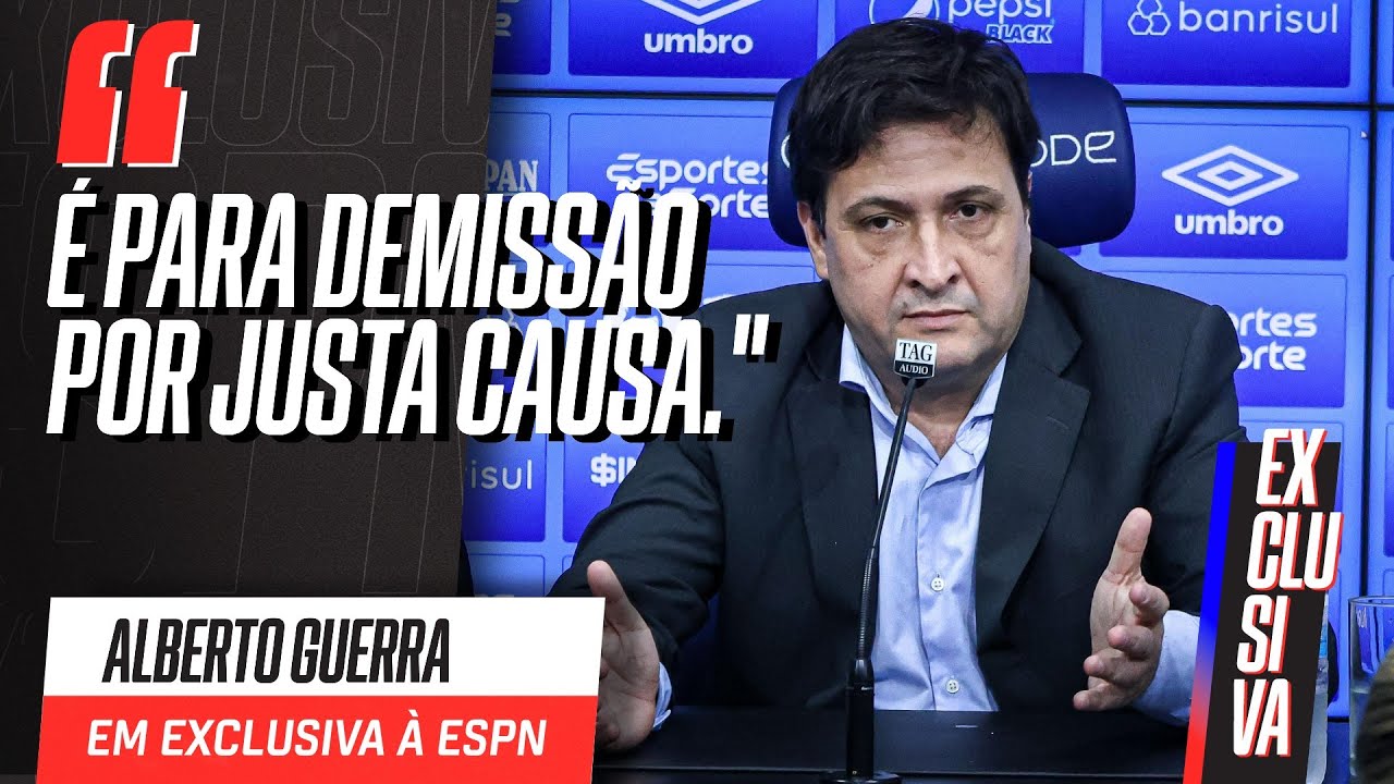 “É PRA DEMISSÃO” | Presidente do Grêmio DESABAFA após polêmica de arbitragem contra o Corinthians