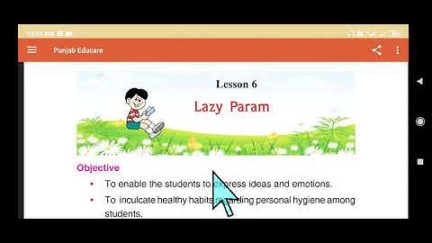 Class-3 English Lesson-6 "Lazy Param" Translation Part-1