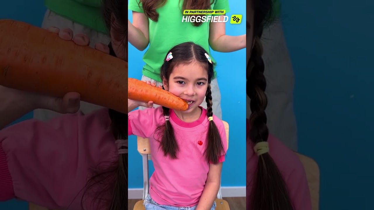¡Reto de Comida Saludable para Niños! 🍏 #AprenderJugando