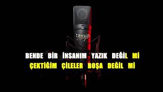 Kader - Sonunda Kaybeden Yine Ben Oldum / Karaoke / Md Altyapı / Cover / Lyrics / HQ