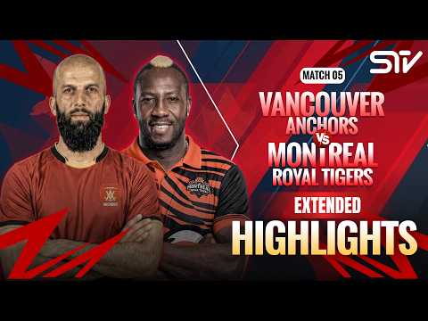 Match Highlights | Vancouver Anchors VS Montreal Royal Tiger | Canada Super 60 | ZQ1H