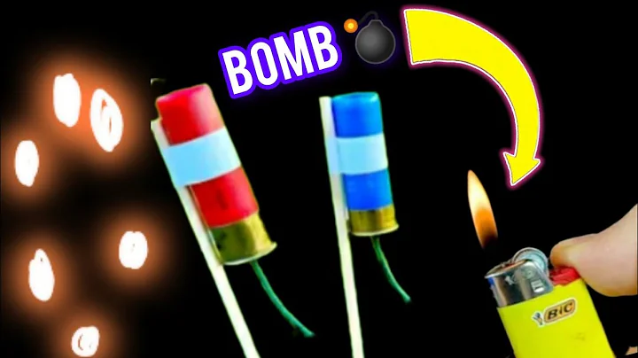 How to make Diwali Crackers Using Matchstick Bijli Bomb 💣🔥