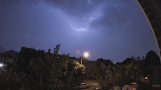 NYC Thunderstorm Timelapse  9.6.2014