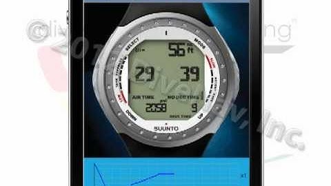 Suunto Dive Computers iPhone App - Tutorial - m1s1