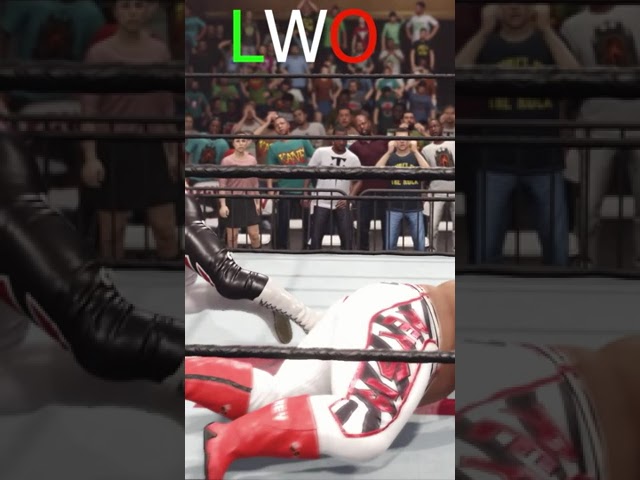 FAKE Rey Mysterio Hits 619 To Real Rey Mysterio (LWO 4 LIFE) #shorts #wwe2k23 #wwe class=