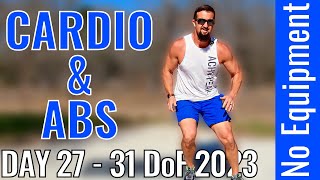 Quick Cardio and Abs Workout - Day 27 - 31 Days of Fitness Series 2023