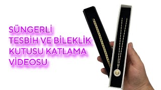 TESBİH VE BİLEKLİK KUTUSU KATLAMA VİDEOSU ( DETAYLI ANLATIM )