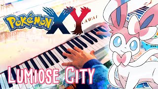 Lumiose City (POKÉMON X & Y)  ~ Piano cover w/ Sheet music!