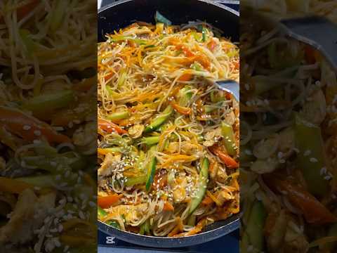 ФУНЧОЗА с овощами #cook #food #cooking #фунчозарецепт #фунчозасовощами #рецепты #рецепт