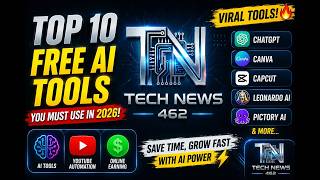 Top 10 AI Tools Every Creator Needs in 2026 🚀