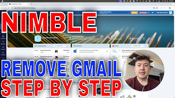 ✅  How To Unlink Remove Gmail From Nimble CRM 🔴
