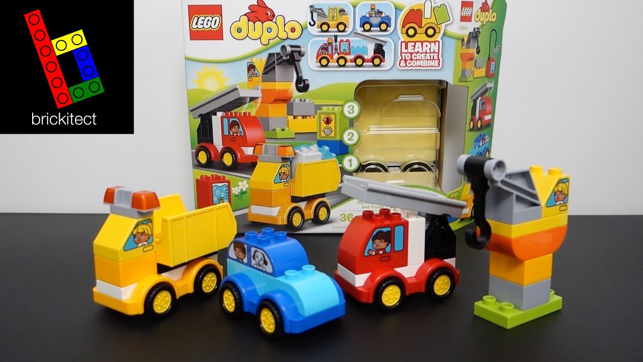 lego duplo my first cars and trucks 10816