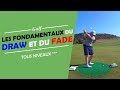 Les fondamentaux du draw et du fade  cours de golf