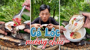 Ra Đồng Làm Cá Lóc Nướng Chui Chấm Với Muối Ớt Siêu Cay | Phúc Nhọn