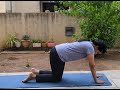 Marjariasana part - 1 | cat cow pose