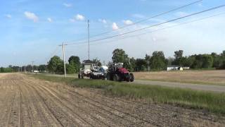 Versatile 310 Tractor moving on to the next field near Mount Sterling Ohio