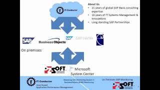 Mastering SAP Monitoring Session 5 - BusinessObjects (BOBJ) Monitoring