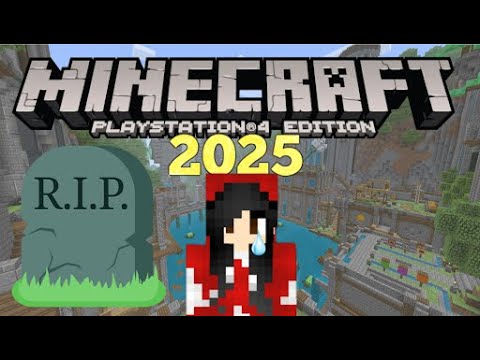Playing Minecraft PS4 Edition in 2025 - YouTube