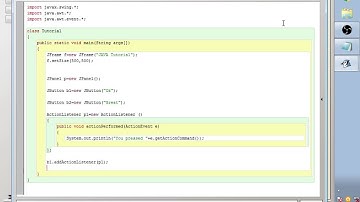 JAVA TUTORIAL using bluej using swing