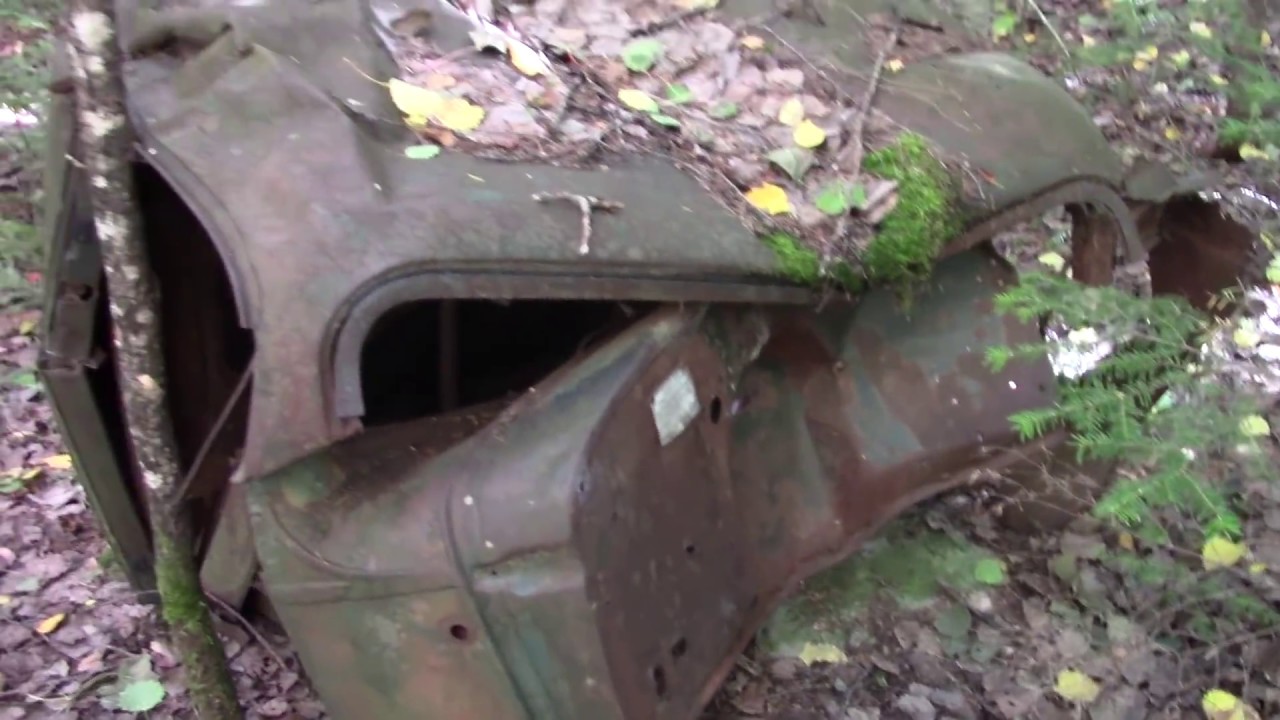 Exploring the forest! Ford model A, trucks and panel vans!
